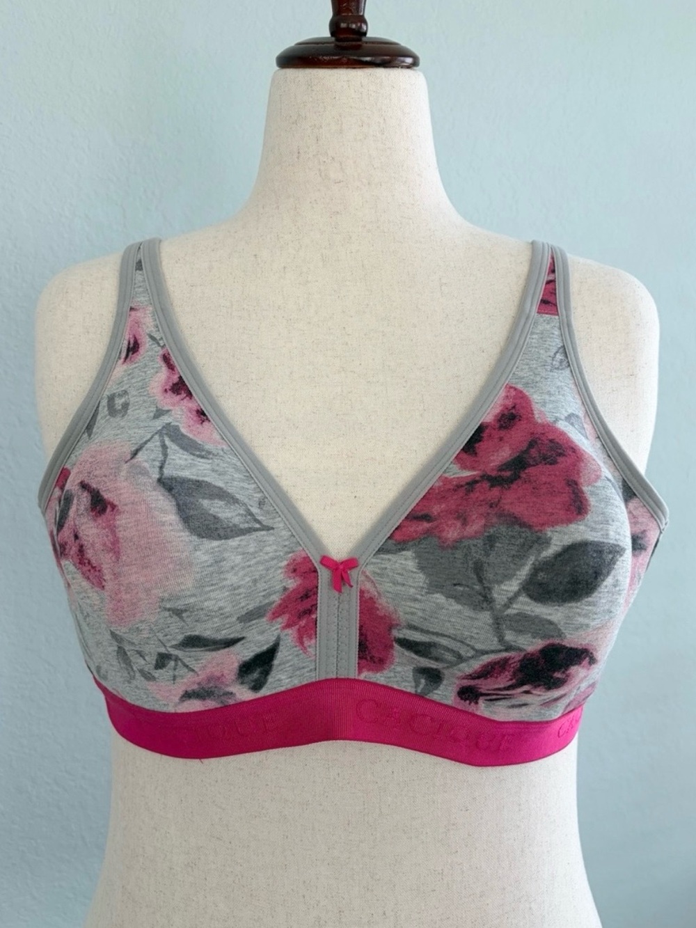 Lane Bryant Cacique Cotton Blend Knit No-Wire Bra